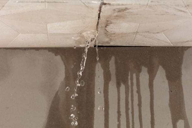 Professional Sewage Cleanup technician working in Elon, NC